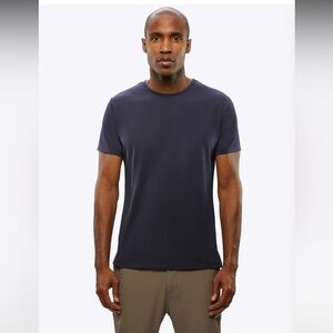 Cuts AO Split Hem Tee in Pacific Blue Sz XXL NWOT